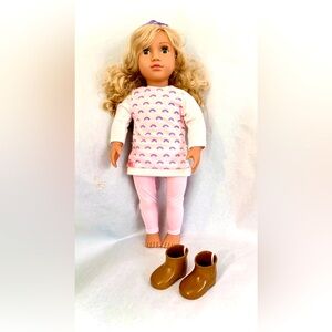 Our Generation Doll Ember in Winter clothes